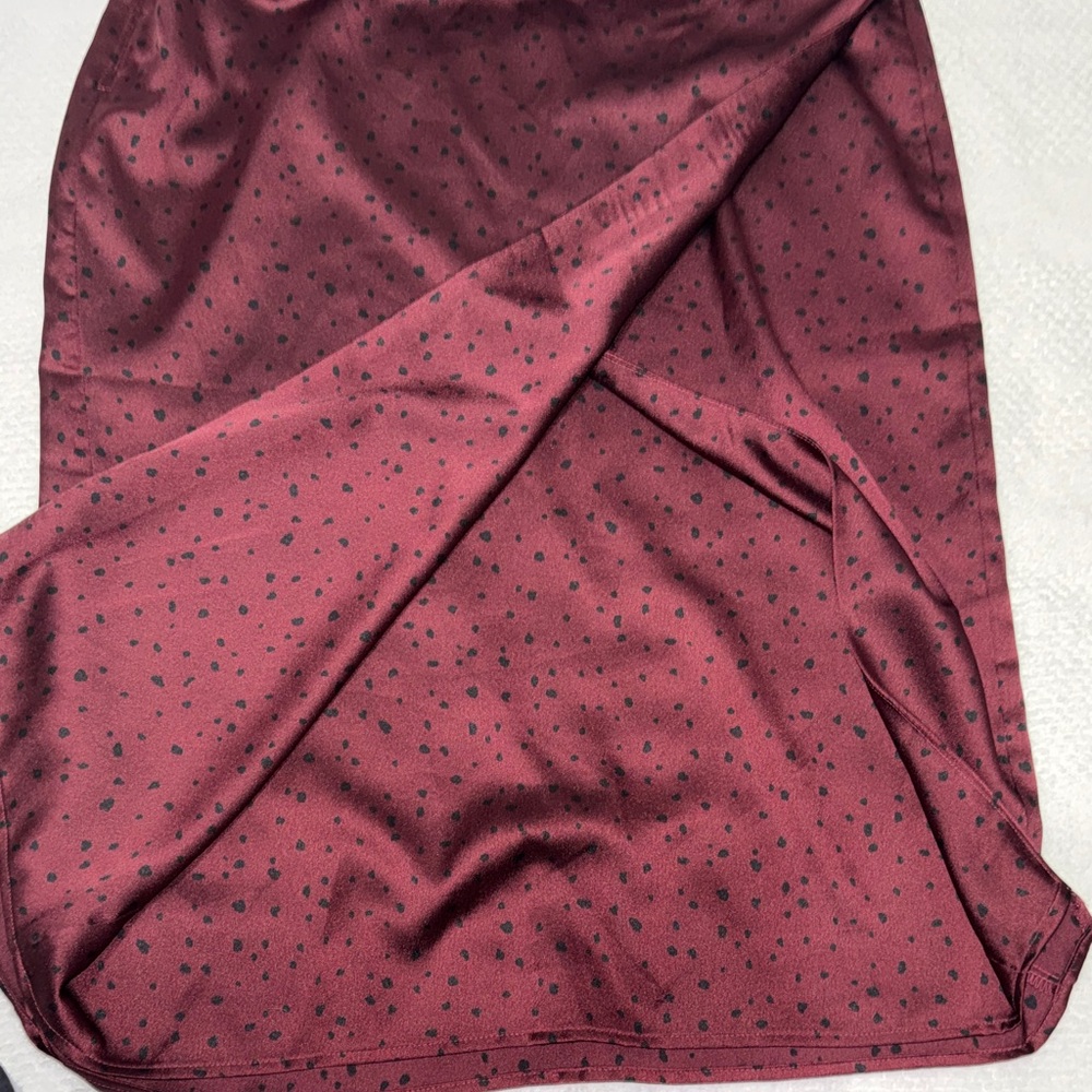 Abercrombie & Fitch Dark Red Pencil Skirt - Picture 3 of 4